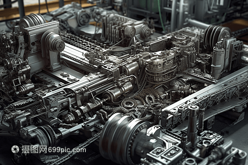 汽车发动机线路与关键机械零件解析
